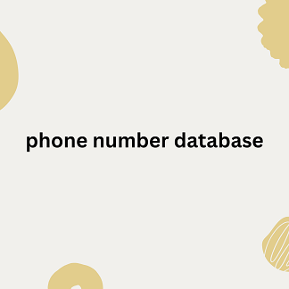 phone number database 