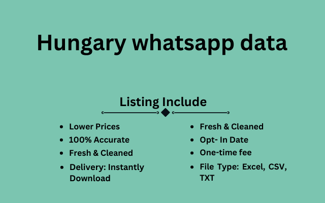 Hungary whatsapp data