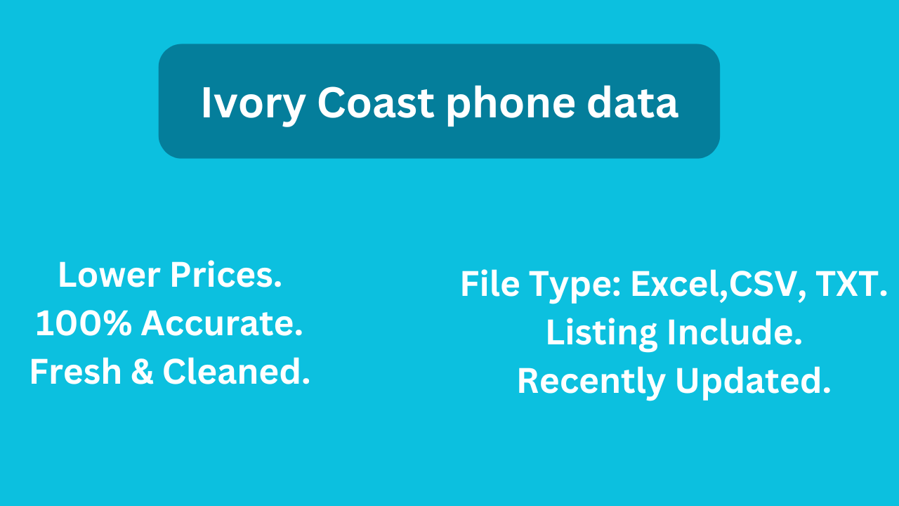 Ivory Coast phone data