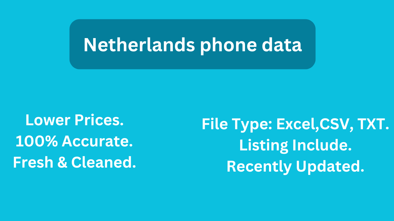 Netherlands phone data
