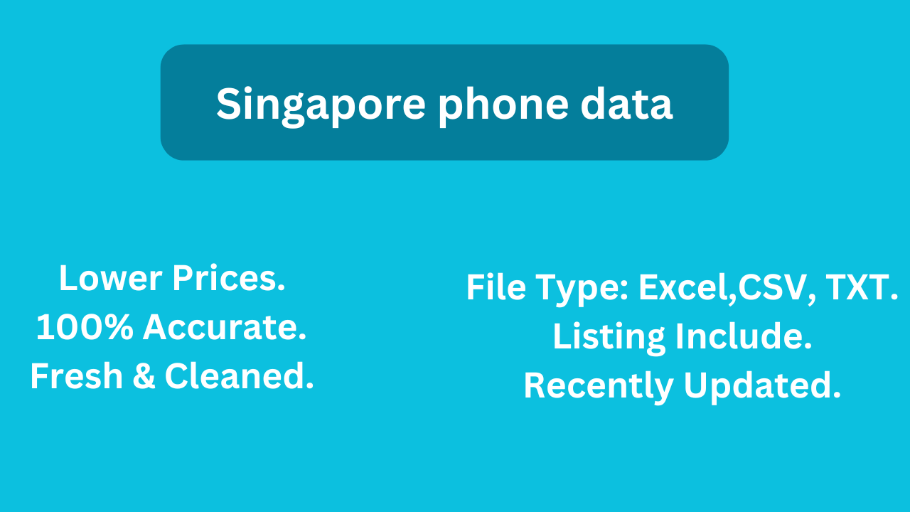 Singapore phone data