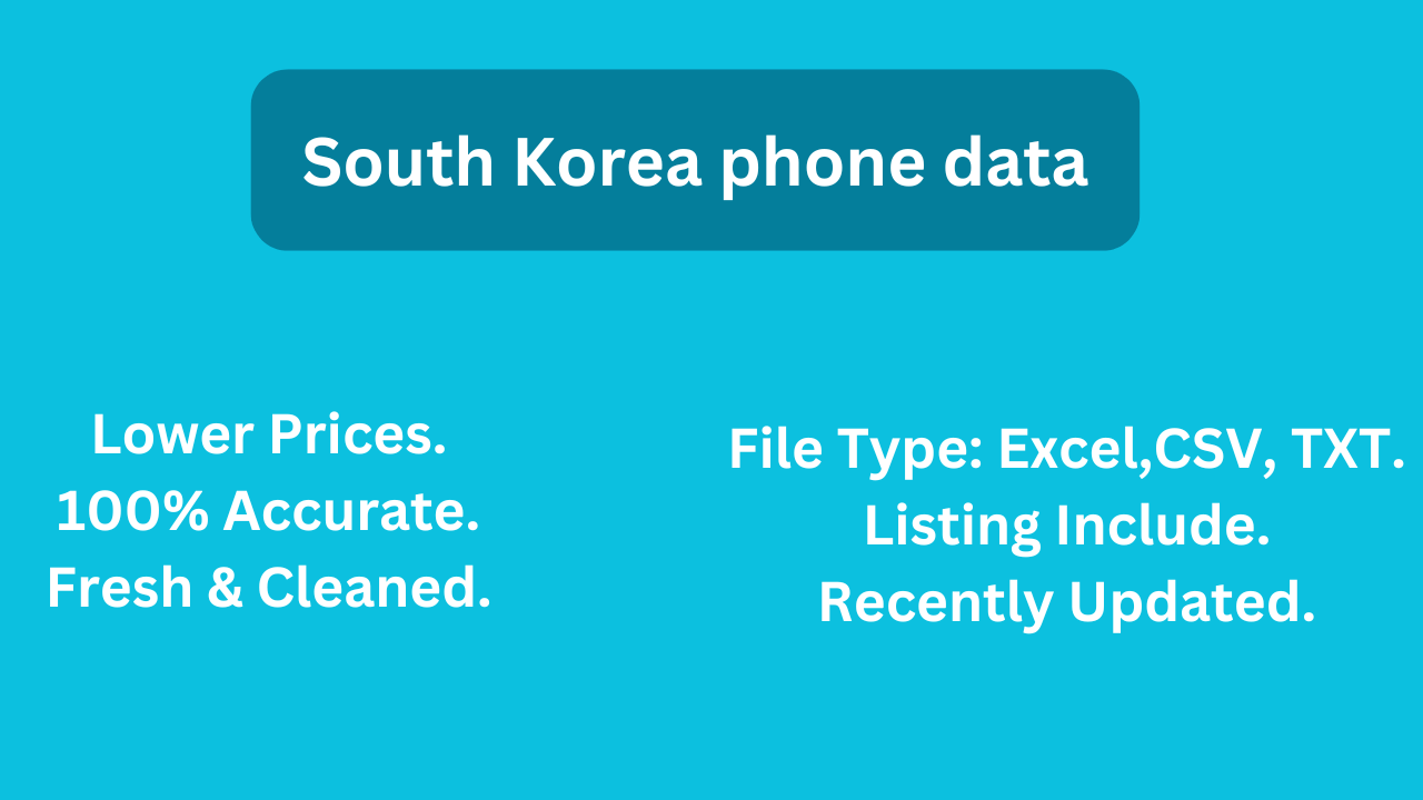 South Korea phone data