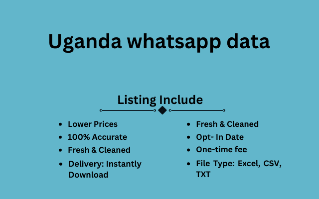 Uganda whatsapp data